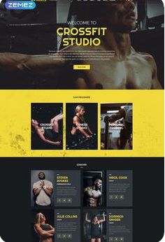 #design #landingpage #wordpress #woocommerce #elementor #websitedevelopment #websiteredesign Crossfit Studio, Web Design Quotes, Web Ui Design, Website Design Layout, Web Design Tips, Web Layout Design, Website Layout, Web Layout, Pranayama