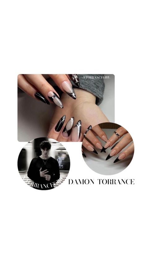 Damon Torrance nails Night Nails, Damon Torrance, Devils Night, Nails Inspo, Glow Up?, Nail Inspo, Nail Designs, Nail Art, Nails