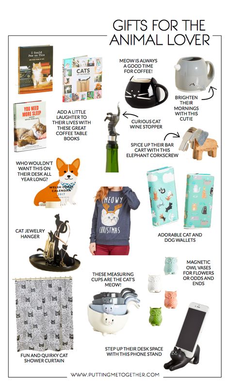 Gift Guide: The Animal Lover (and a Question for You) Parent Christmas Gifts, Diy Cricut Gift Ideas, Mom Gifts Ideas, Cricut Gift Ideas, Unique Gift Guide, Dog Lovers Birthday, Secret Santa Gift Ideas, Parents Christmas, Lovers Gift Ideas