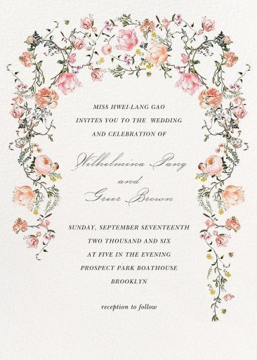 Free Wedding Templates, Peony Wedding Invitations, Belated Birthday Card, Rehearsal Dinner Invitation, Peony Wedding, Paperless Post, Wedding Invitations Online, Dinner Invitation, Rehearsal Dinner Invitations