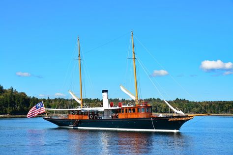 Steam Yacht, Water Vehicles, Different Search Engines, Thousand Islands, Can You Be, Life Magazine, Island Life, Water Crafts, Yachts