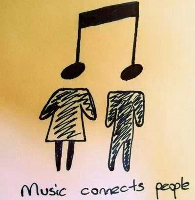 #Music brings people together when nothing else can. Music Connects People, Art Musical, Band Geek, All About Music, Music Is My Life, Love Of Music, Music Classroom, Musical Notes, Music Humor