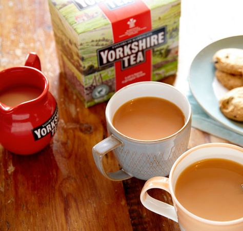 Yorkshire Tea Yorkshire Food, Serious Eats Yorkshire Pudding, Holmfirth Yorkshire, Afternoon Tea Edinburgh, South Yorkshire Transport, British Foods, Tea Supplies, Yorkshire Tea, English Breakfast Tea