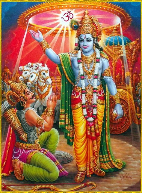 SHRI KRISHNA & ARJUNA Guru Datta, Krishna Arjuna, Radha Painting, Lord Rama, Radha Krishna Wallpaper, Lord Vishnu Wallpapers, Lord Krishna Wallpapers, Krishna Radha Painting, Radha Krishna Images