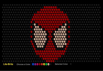 spiderman litebrite.gif (400×277) Lite Brite Designs Halloween, Lite Brite Templates Free Printable, Lite Brite Ideas, Lite Brite Designs, Lite Brite, Christmas Chalkboard, Bright Patterns, Rustic Wall Art, Patterned Sheets