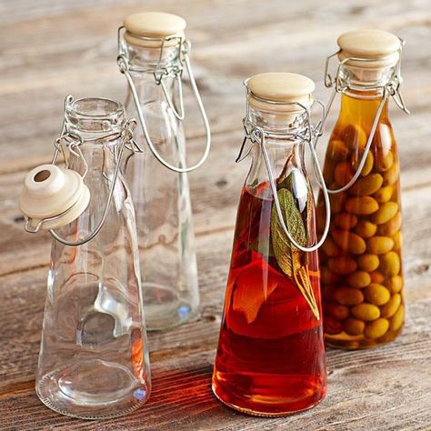 Best Vinegar for Salad Dressing — Eatwell101 Best Cooking Oil, Best Salad, Jars For Sale, Vintage Jars, Kitchenware Store, Infused Oils, Kitchen Canisters, Milk Bottle, Canning Jars