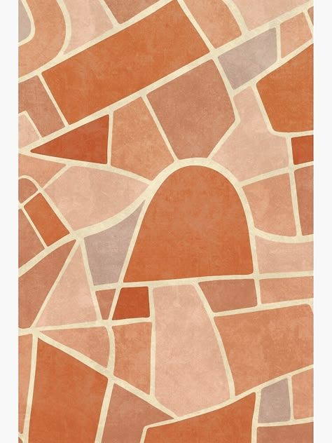 Earth Tone Aesthetic, Pink Terracotta, Earth Texture, Shapes Poster, Yoga Branding, Shape Posters, Earth Tone Colors, Poster Abstract, Design Grafico