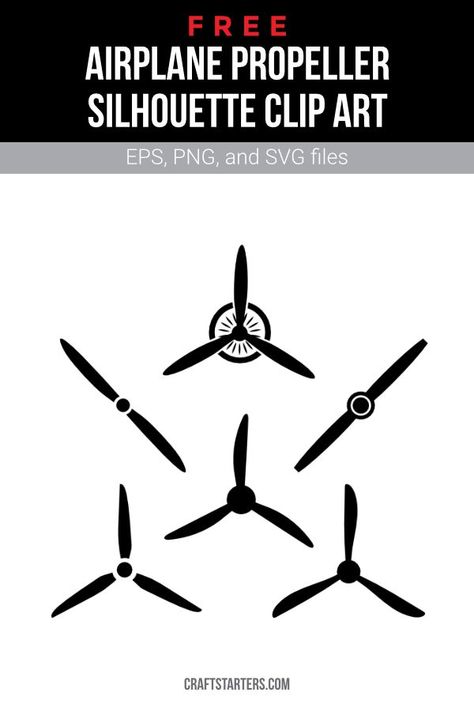 Airplane Silhouette, Airplane Propeller, Silhouette Clip Art, Png Transparent, Clip Art, Illustrations, Art