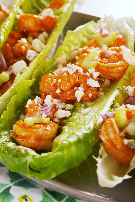 Healthy Shrimp Tacos Lettuce Wraps, Spicy Shrimp Lettuce Wraps, Healthy Shrimp Lettuce Wraps, Buffalo Shrimp Lettuce Wraps, Healthy Taco Shrimp Lettuce Wraps, Thai Shrimp Lettuce Wraps, Shrimp Lettuce Cups, Buffalo Shrimp Recipes, Salat Wraps