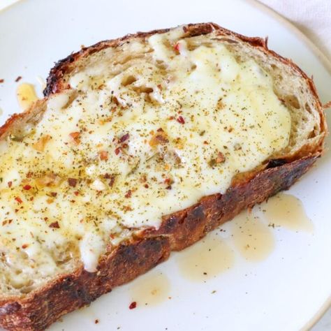 Hot Honey, Parmesan & Asiago Sourdough Bread Hot Honey Sourdough Bread, Asiago Sourdough Bread, Honey Sourdough, Sourdough Loaf, Sourdough Recipe, Asiago Cheese, Bread Appetizers, Sourdough Bread Recipe, Hot Honey