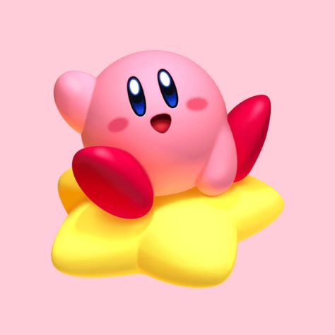 Y2k Kirby, Kirby Star, Cute Kirby Pfp, Kirby Icon, Cute Kirby, Gamers Anime, Fondant Animals, Nintendo Characters, Hello Kitty Iphone Wallpaper