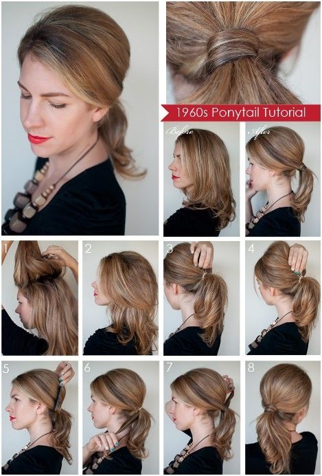 long hair updos easy to do yourself | Diy Ponytail Hairstyles for Medium, Long Hair | Popular Haircuts Diy Ponytail Hairstyles, Diy Ponytail, Ponytail Hairstyles Tutorial, Ponytail Tutorial, Ponytail Hairstyles Easy, Hair Romance, Easy Hairstyles For Medium Hair, Top Hairstyles, Medium Long Hair