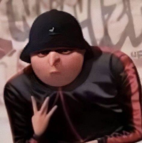 Gru Reaction Pic, Gangster Meme, Despicable Me Gif, Despicable Me Funny, Despicable Me Gru, Gru And Minions, Gru Meme, Meme Party, Playlist Covers Photos