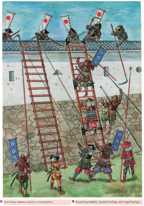 Japanese Siege Weapons | Weapons and Warfare Samurai Battle, Sengoku Era, Historical Japan, Medieval Japanese, Sengoku Jidai, Samurai Japan, Medieval Japan, Fantasy Story Ideas, Ancient Warrior