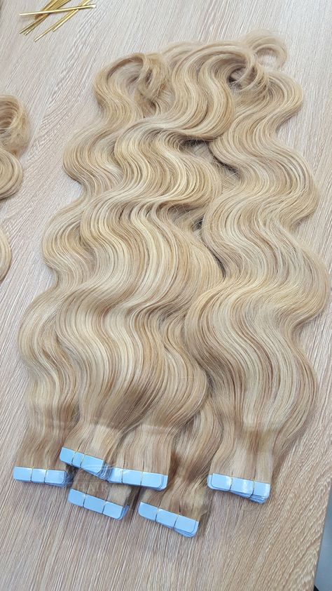 Human Hair Tape In Extensions, Human Hair Extensions Tape In, Blonde Hair Extensions Aesthetic, Micro Loop Hair Extensions, Russian Virgin Hair Extensions, Blonde Hair Extensions Tape In, Best Human Hair Extensions, 2025 Goals, I Tip Hair Extensions