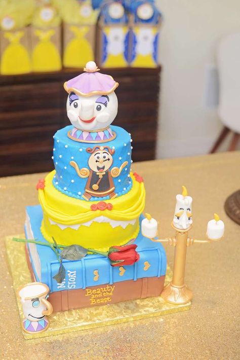 Beauty & the Beast Cake