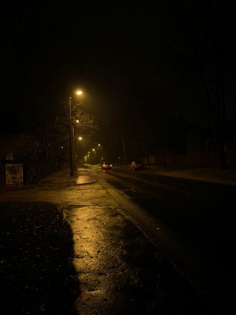 Rainy Street Aesthetic, 2am Aesthetic, Late Night Rain, Raining City, Night Time Photos, Rain At Night, Nighttime Aesthetic, Rain Night, City Scenery