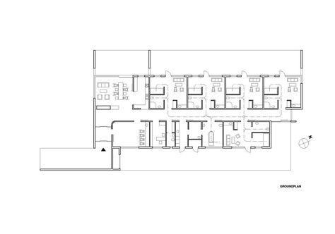 Birkimörk Halfway House Halfway House Design, Halfway House, Group Home, Psychiatry, Small Town, Architecture House, Iceland, Floor Plans, House Design