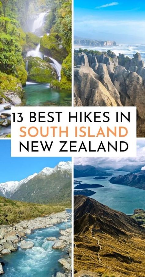 A Local's Guide to the Best 13 New Zealand South Island Hikes - Eternal Arrival Best Hikes New Zealand, New Zealand South Island Hikes, New Zealand Great Walks, Fjordland National Park New Zealand, New Zealand National Parks, Backpacking New Zealand, New Zealand Travel Photography, New Zealand Backpacking, New Zealand Hikes