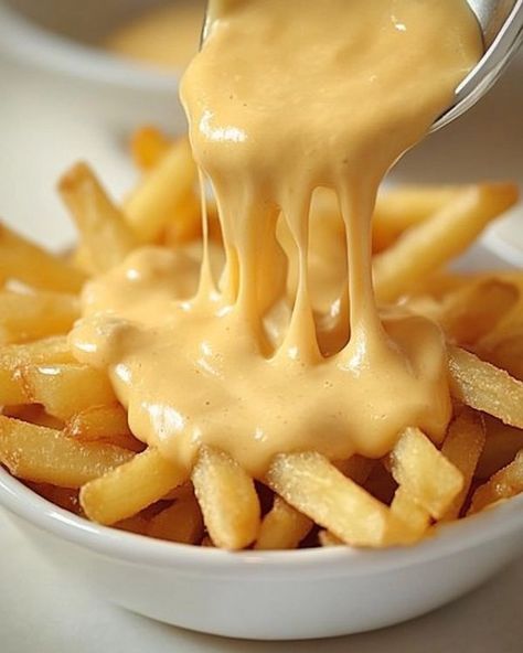 Cheese Dipping Sauce For Fries, Cheese Sauce For Fries, Sauce Cheddar, Cheddar, Sauce