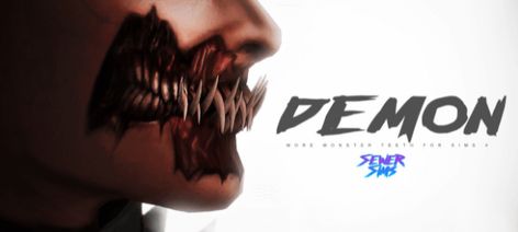 Demon Teeth, Sims 4 Body Mods, Sims 4 Cc Folder, Sims 4 Dresses, Sims 4 Characters, Sims 4 Mm, Sims 4 Cc Packs, Sims 4 Collections, Best Sims