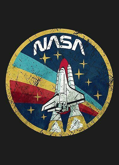 Nasa Vintage, Nasa Wallpaper, Nasa Logo, Space Shuttle, Screen Wallpaper, Space Art, Vintage Colors, Outer Space, Iphone Wallpapers