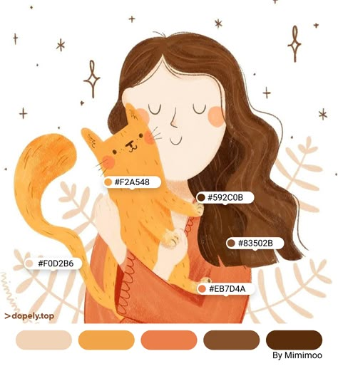 Color Palettes For Illustration, Illustrations Color Palette, Cute Pallete, Vector Art Color Palette, Illustration Colour Palette, Character Design Color Palette, Limited Palette Illustration, Color Palette Character Design, Illustration Pallette