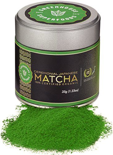 Greenhouse Superfoods Ceremonial Matcha 1st Harvest Japanese Premium 200 Year History USDA  JONA Certified Organic Bonus Size 17 More 35g >>> You can find more details by visiting the image link.Note:It is affiliate link to Amazon. #c4c Macha Powder, Realistic Wishlist, Ceremonial Matcha, Ceremonial Grade Matcha, Organic Matcha, Matcha Green Tea Powder, Green Tea Powder, Green Powder, Matcha Powder