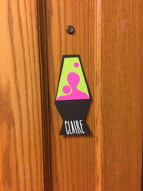 Lava Lamp Bulletin Board, Lava Lamp Door Decs, Dorm Door Signs, Door Dec Ra, Ra Door Decs College Name Tags, Dorm Tags Ra Door Decs, Ra Dorm Door Decorations Name Tags, Res Life Door Decs, Ra Door Tags