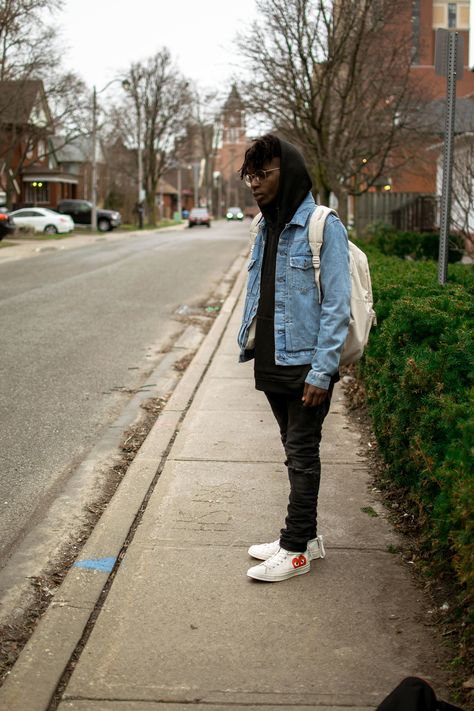 /u/supremeblackguy - Personal Inspo Album (with text) w/ Fashion Thoughts/Advice… Cdg Outfit, Cdg Converse Outfit, Converse Cdg, Indie Outfits Men, Hipster Clothes, Cdg Converse, Converse Outfit, New Halloween Costumes, Hipster Man