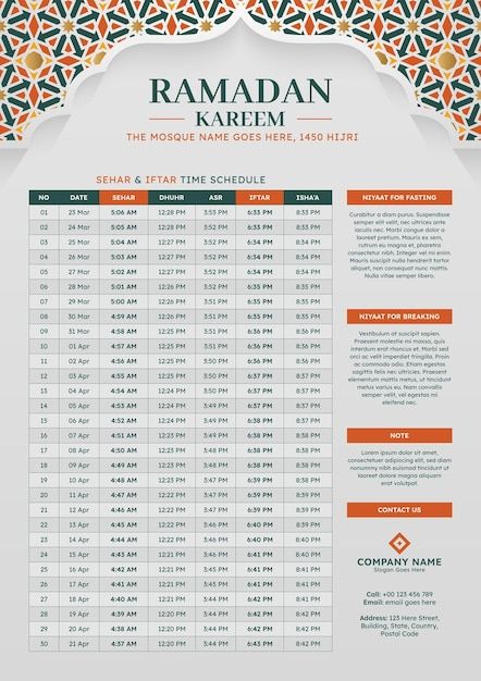 Islamic Design Graphic, Social Media Images Design, About Ramadan, Time Schedule, Islamic Design, Ramadan Mubarak, Ramadan Kareem, Iftar, Calendar Template