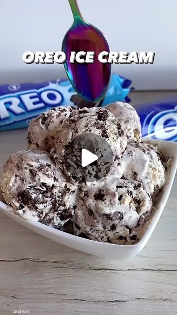 Tasty Tales Haven | Food Page on Instagram: "Scoop, crunch, repeat! Chill out with this 3-Ingredient Oreo Ice Cream recipe!🍨

You’ll need:

1 tin condensed milk
475ml double cream
250g Oreos, crushed (save about 50g for the top)

Tin size: 3lb / 8.5x5” 

Leave to soften for about 10 mins before serving.

Enjoy!

📹 & Recipe by: @fitwaffle 

👉 Follow @tastytaleshaven for daily recipes!

#tastytaleshaven #oreos #icecream #dessert #oreosicecream #food #explorepage #fypage #foodstagram #foodlover #recipes #explorepage #fyp #reels" Oreo Ice Cream Recipe, Oreo Ice Cream, 3 Ingredient Recipes, Double Cream, Daily Recipes, Ice Cream Recipe, Dee Dee, 3 Ingredient, Homemade Ice Cream