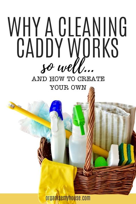 Cleaning Caddy Ideas, Household Cleaning Schedule, Cleaning Cart, Cleaning Caddy, Caddy Bag, Cleaning Schedule, House Cleaning, House Cleaning Tips, Diy Cleaning Products