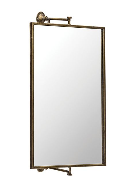 Mirror On Swivel, Wall Mount Swivel Mirror, 48 Inch Mirror, French Bathroom Mirror, Swivel Mirror Bathroom, Powder Bath Mirror, Vintage Mirror Bathroom, Sanderson House, Minimalist Bathroom Mirrors