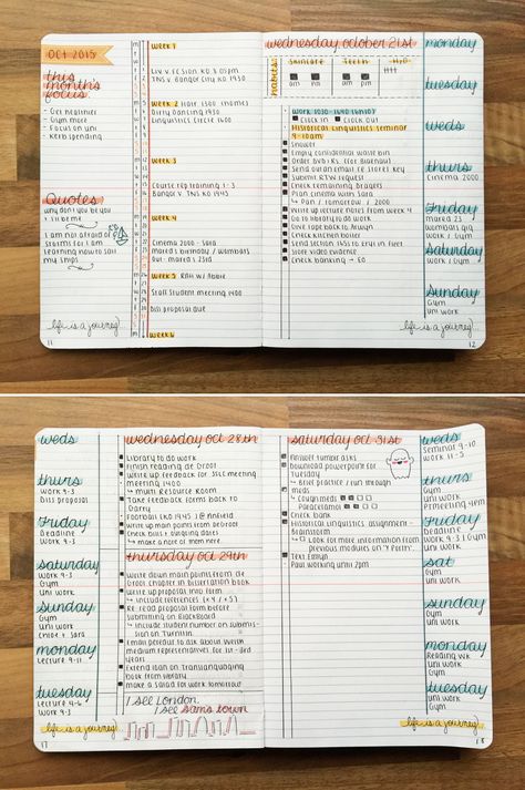 Week / Month layout - really like this layout! Budget Notebook Layout, Easy Planner Ideas, Planner Ideas Lined Paper, Journal Ideas For Lined Paper, Reading Journal Lined Paper, Lined Notebook Planner Ideas, Journal Lined Paper Ideas, Journaling Ideas Lined Paper, Bujo Lined Paper