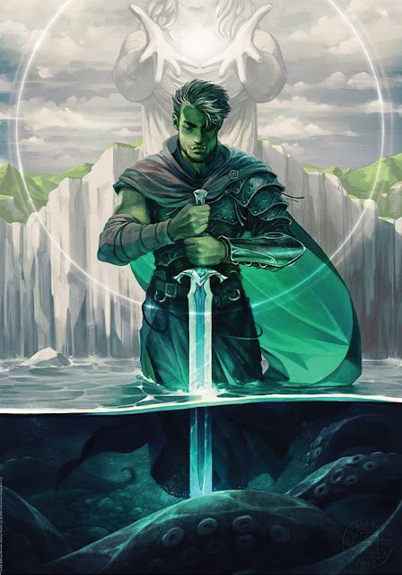 Fjord Critical Role Fanart, Mighty Nein, Critical Role Campaign 2, Critical Role Characters, D D Character Ideas, Dungeons And Dragons Art, Critical Role Fan Art, Alien Art, Fantasy Paintings