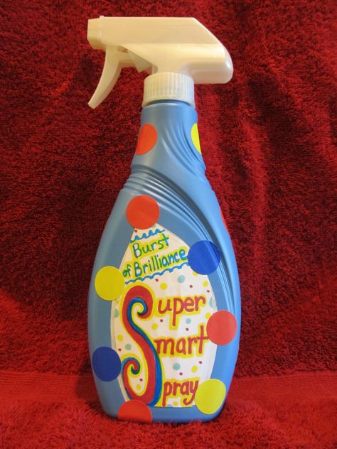 For a twist on Quiet Spray, I made Super Smart Spray!  Give your class a burst of brilliance when they are stumped or discouraged! Quiet Spray, Teaching Classroom Management, Effective Classroom Management, Classroom Behavior, After School Program, Teaching Aids, Teaching Classroom, Sensory Activities, Pre School