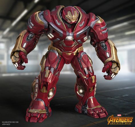 Avengers: Infinity War - Hulk Buster , Josh Nizzi on ArtStation at https://www.artstation.com/artwork/k4D91z Hulkbuster Armor, Avengers Endgame Iron Man, Endgame Iron Man, Hulk Buster, Iron Man Hulkbuster, Iron Man Hd Wallpaper, Marvel Netflix, Iron Man Wallpaper, Iron Man Art