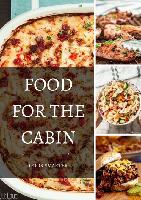 Vacation Recipes For A Crowd, Air Bnb Meal Ideas, Air Bnb Dinner Ideas, Air Bnb Food Ideas, Airbnb Food Ideas, Cabin Food Ideas, Bbq Grilled Chicken Recipes, Vacation Recipes, Cabin Food