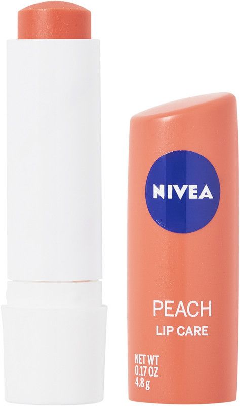 Nivea Peach Shine Lip Care  Such a pretty color (affiliate) Peach Chapstick, Burt Bees, Peach Lip Balm, Burts Bees Lip, Peach Lips, Moisturizing Lip Balm, Mac Makeup, Soft Lips, Lip Balm Gloss