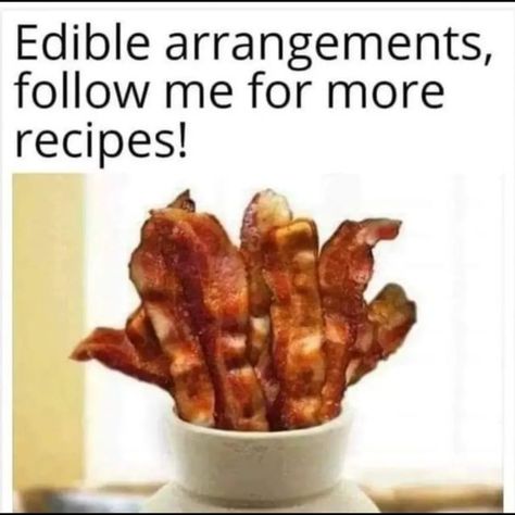 Yummy Stuff on Instagram Bacon Funny, Edible Arrangements, Bacon, Follow Me, Log In, Log, Funny, On Instagram, Instagram