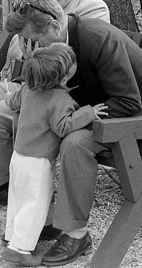 John. Jr. with his daddy. (What did he just tell his daddy? Look at that expression on JFK's face). John Junior, John Fitzgerald, Jfk Jr, John John, Jackie O, American Presidents, Us Presidents, Historical Photos, First Lady