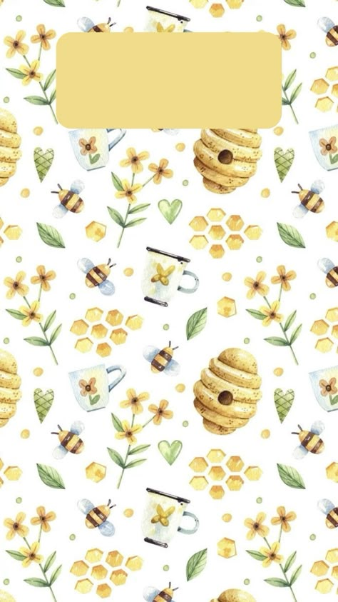 Honeybee Wallpaper, Frog Notebook, Potential Wallpaper, Iphone Screen Savers, Ipad Journal, Fun Doodles, August Wallpaper, Aesthetic Widget, Cute Home Screen Wallpaper