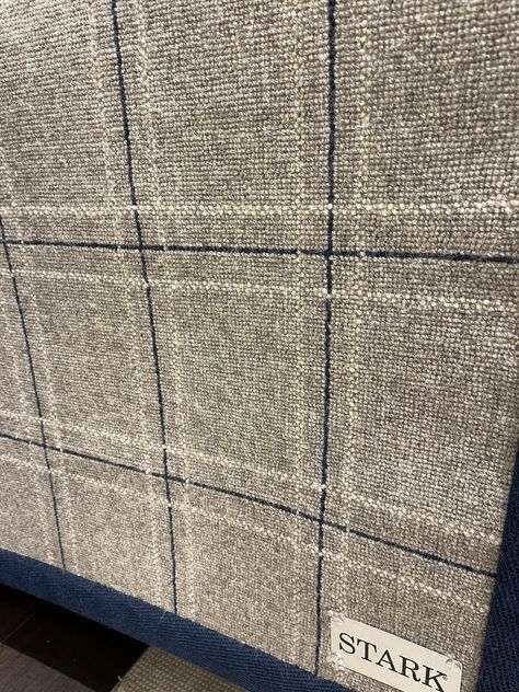 Blue Plaid Carpet, Plaid Wall To Wall Carpeting, Pattern Wall To Wall Carpet, Attic Addition, Stair Idea, Plaid Carpet, Staircase Carpet Runner, Rustic Cottage Decor, Jade Tree