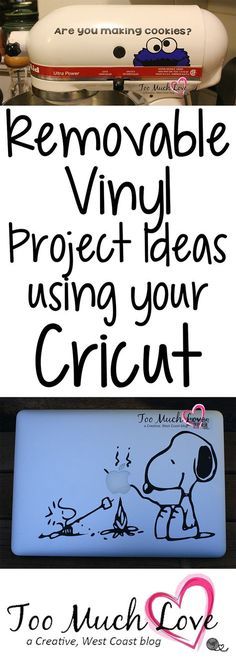 Project ideas using removable vinyl and your cricut. Permanent Vinyl Projects, Cricut Air 2, Cricut Help, Cricut Cuttlebug, Cricut Expression, Cricut Explore Air 2, Cricut Explore Air, Cricut Craft Room, Diy Cricut