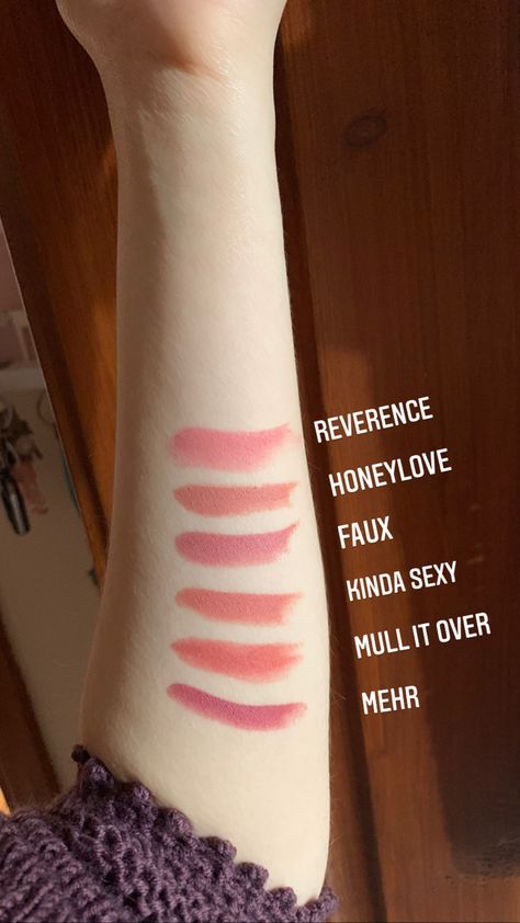 Mac Mehr Lipstick Swatch, Mehr Mac Lipstick, Mac Honeylove Lipstick, Mac Mehr Lipstick, Peachy Lipstick, Faux Mac, Mac Faux Lipstick, Mac Honeylove, Mac Faux