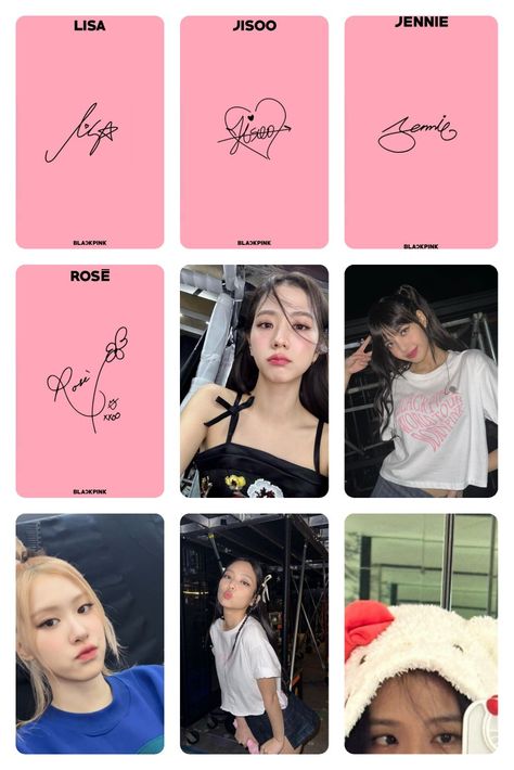 Blackpink Id Photo, Kpop Photocards Blackpink, Blackpink Photocards Printable, Blackpink Photocard Template, Blackpink Template, Blackpink Fotocard, Kpop Photocard Template, Card Blackpink, Kpop Template