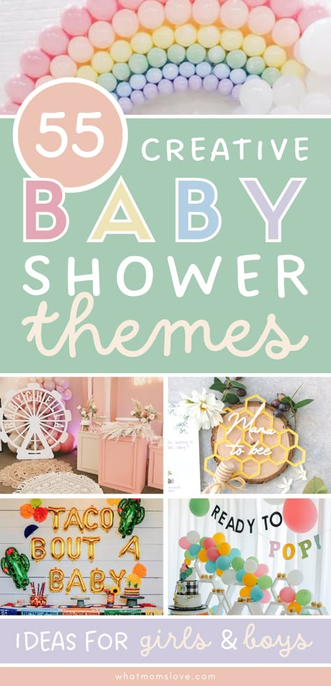 Baby Girl Babyshowers Themes, 4th Baby Shower Ideas, Babyshower Themes For Baby Girl, Work Baby Shower Decorations, Baby Shower Work Party, Uncommon Baby Shower Themes, Cool Baby Shower Ideas, Lesbian Baby Shower Ideas, Baby Shower 2024 Ideas