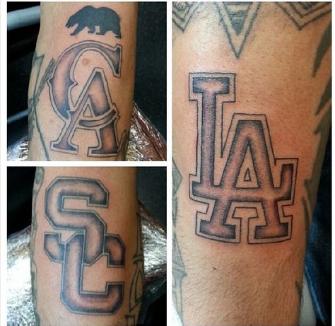 LA , CA ,AND SC TATTOO Sc Tattoo, Brian Dawkins, Chevrolet Logo, Tattoos For Guys, Tattoo Ideas, Tattoos, Quick Saves