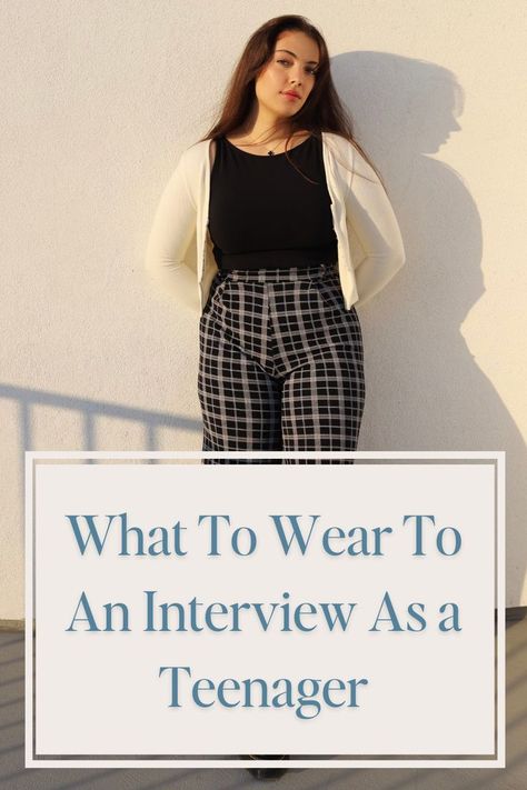 As a teenager, job interviews can be both exciting and nerve-wracking. You want to make a great first impression and stand out amongst the other candidates. One of the easiest ways to do this is by dressing appropriately for the occasion. So here are some outfit ideas that are sure to make you stand out from the competition and leave a lasting impression on any interviewer! Interview Outfit Teenage, First Interview Outfit, Outfits For Interviews, Teenager Jobs, Outfits For Interview, What To Wear To An Interview, Job Interview Outfit, What Not To Wear, Style Inspiration Edgy